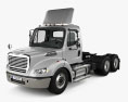 Freightliner M2 112 Day Cab Tractor Truck 3-axle with HQ interior 2014 3d model