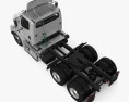 Freightliner M2 112 Day Cab Tractor Truck 3-axle with HQ interior 2014 3d model top view