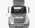 Freightliner M2 112 Day Cab Tractor Truck 3-axle with HQ interior 2014 3d model front view