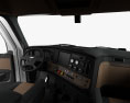 Freightliner Cascadia Sleeper Cab Tractor Truck with HQ interior and engine 2021 3d model dashboard