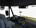Freightliner M2 106 Thomas Saf-T-Liner C2 통학 버스 인테리어 가 있는 2012 3D 모델  dashboard