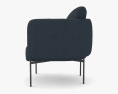 Adea Bonnet Club Chair 3d model