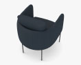 Adea Bonnet Club Cadeira Modelo 3d