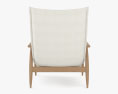 Adea Tao Lounge chair 3d model