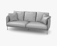 Adea Bonnet Grand Sofa 3d model