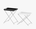 Adentro Miami Side table by Marco Zanuso 3d model