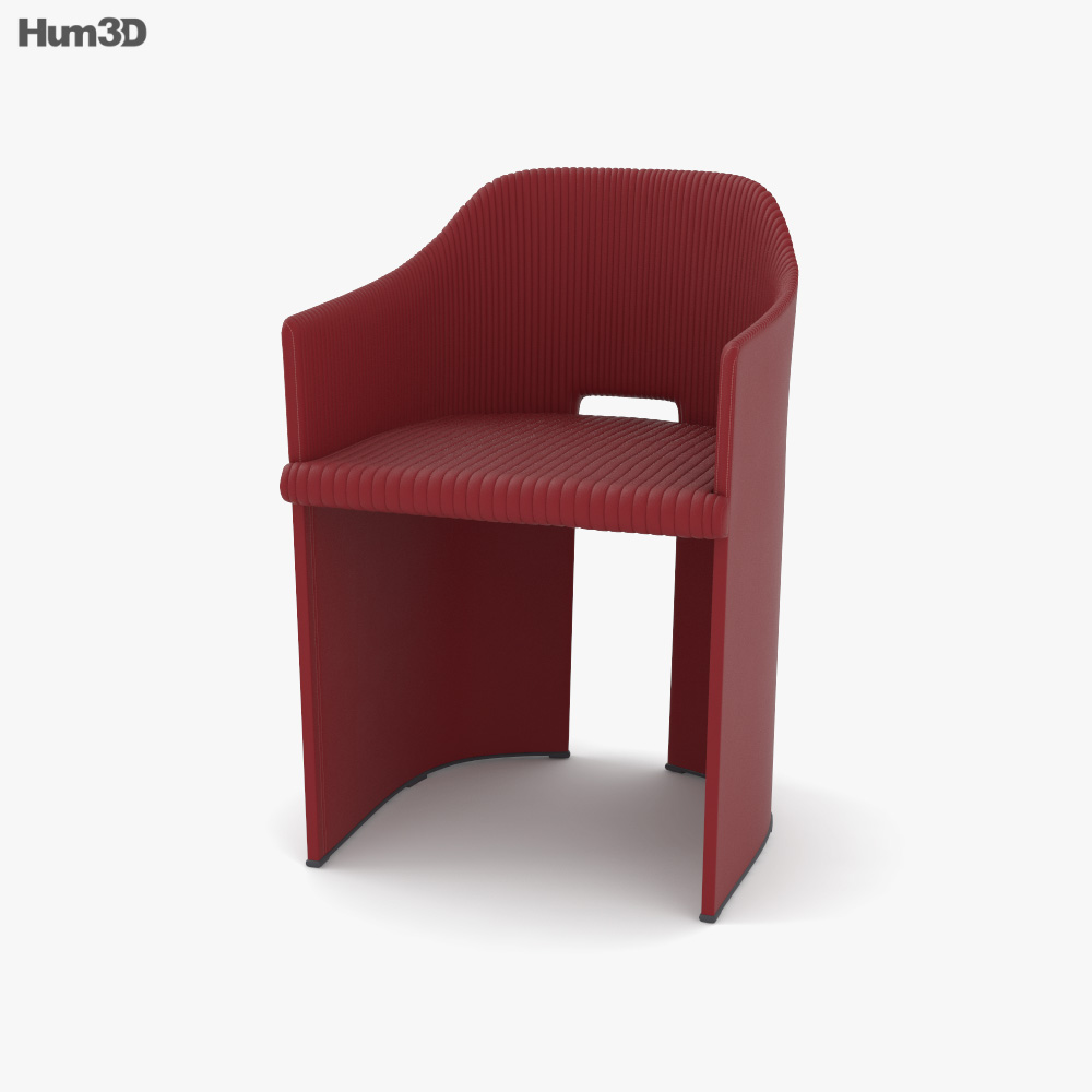 Afra and Tobia Scarpa 8551 Artona Chair 3D model