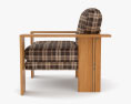 Afra and Tobia Scarpa Artona Lounge chair 3D модель
