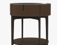 Alivar Round Bedside table 3d model