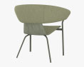 Alki Atal Lounge chair Modello 3D