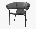 Alki Atal Lounge chair Modello 3D