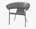 Alki Atal Lounge chair 3D модель