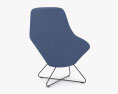 Allermuir Conic Lounge chair Modello 3D