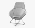 Allermuir Conic Lounge chair 3D 모델 