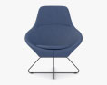 Allermuir Conic Lounge chair 3D 모델 