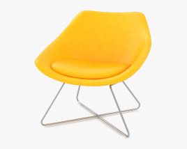 Allermuir Open Lounge chair Modèle 3D