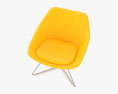 Allermuir Open Lounge chair 3D 모델 