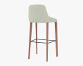 Andreu World Alya Bar stool 3d model