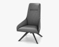 Andreu World Alya Lounge armchair 3d model
