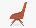 Andreu World Alya Lounge armchair 3d model