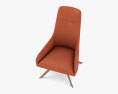 Andreu World Alya Lounge-Sessel 3D-Modell