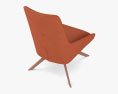 Andreu World Alya лаунж кресло 3D модель