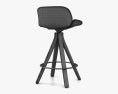 Andreu World Nuez 바 의자 3D 모델 