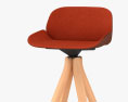 Andreu World Nuez Барный стул 3D модель