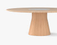 Andreu World Reverse Дерев'яний стіл 3D модель