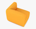 Andreu World Dado Кутовий диван 3D модель