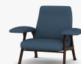 Arflex Hall 扶手椅 3D模型
