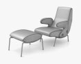 Arflex Delfino 扶手椅 3D模型