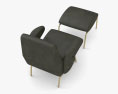 Arflex Delfino 扶手椅 3D模型