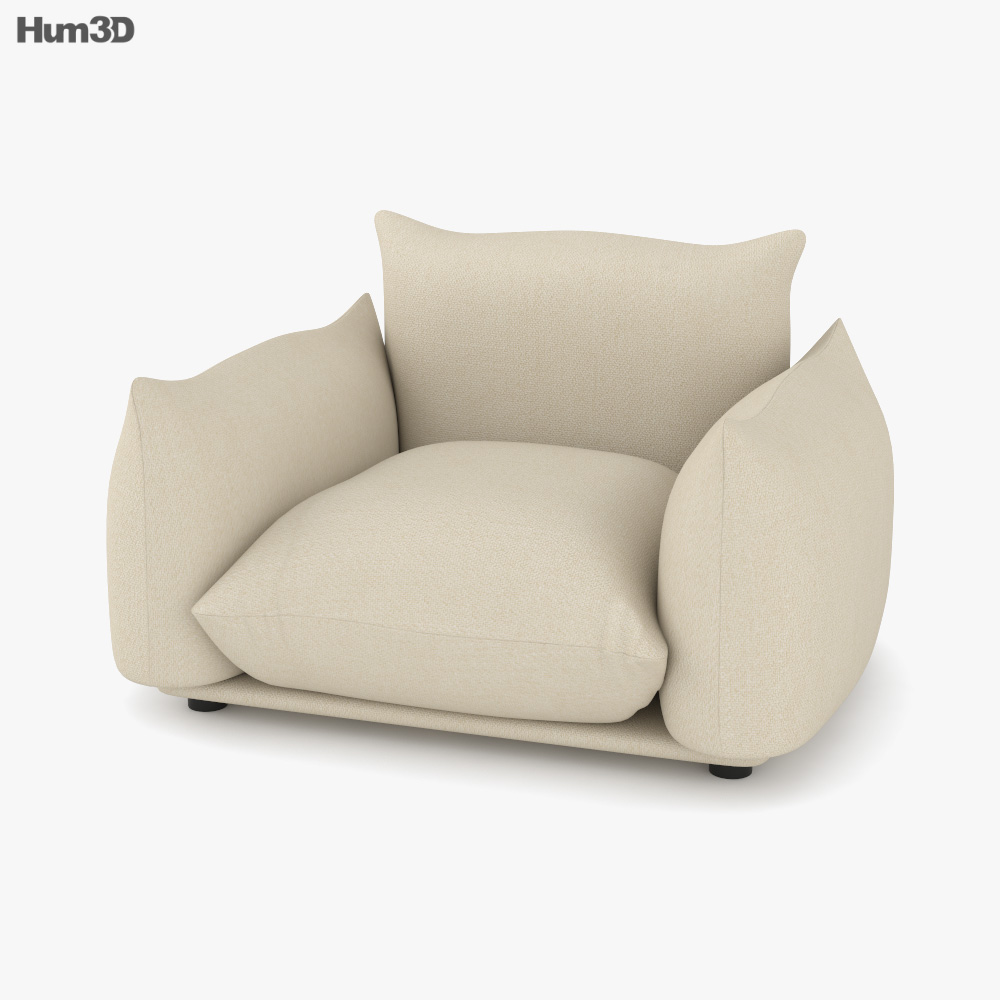 Arflex Marenco 扶手椅 3D模型