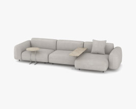 Arflex Tokio Sofa 3D model