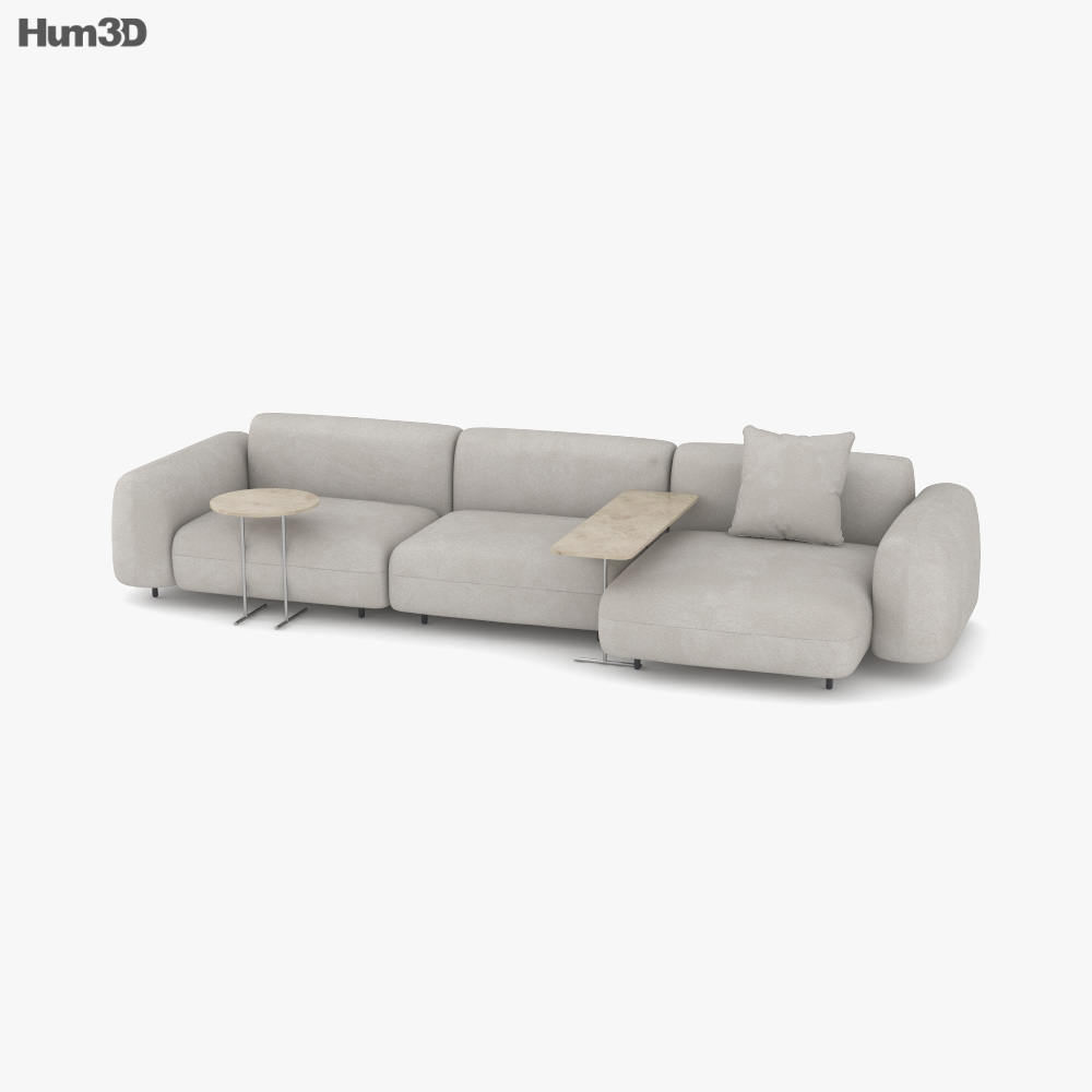 Arflex Tokio Sofa Modèle 3D
