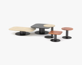 Arflex Goya Small Tables Modèle 3D