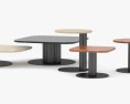 Arflex Goya Small Tables Modèle 3d