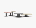 Arflex Goya Small Tables 3d model