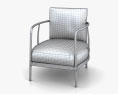 Arhaus Griggs 扶手椅 3D模型