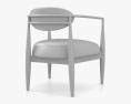 Arhaus Jagger Cadeira Modelo 3d