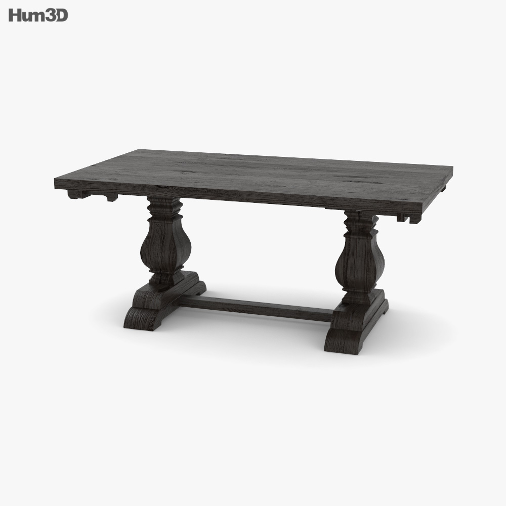 Arhaus Kensington Table Modèle 3D