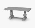 Arhaus Kensington Table 3d model