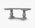 Arhaus Kensington Table 3d model