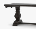 Arhaus Kensington 桌子 3D模型