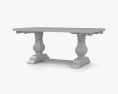 Arhaus Kensington Tisch 3D-Modell