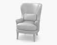 Arhaus Portsmouth Chair 3d model