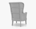 Arhaus Portsmouth 椅子 3D模型