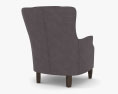 Arhaus Alex Leather chair 3d model