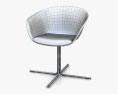 Arper Duna 4 Ways 扶手椅 3D模型